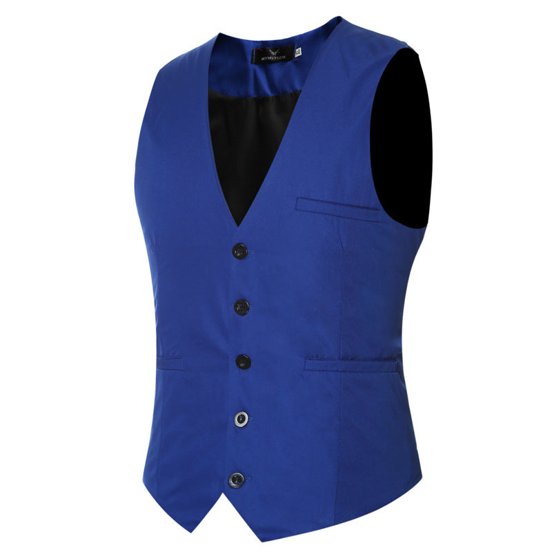 Plush Mens Waiter Waistcoat