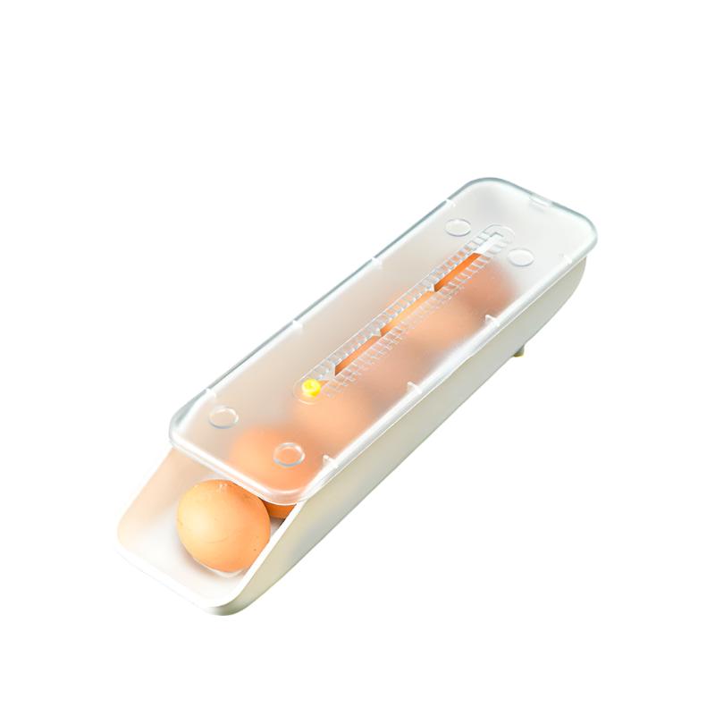 Compartiment de rangement pour œufs coulissant