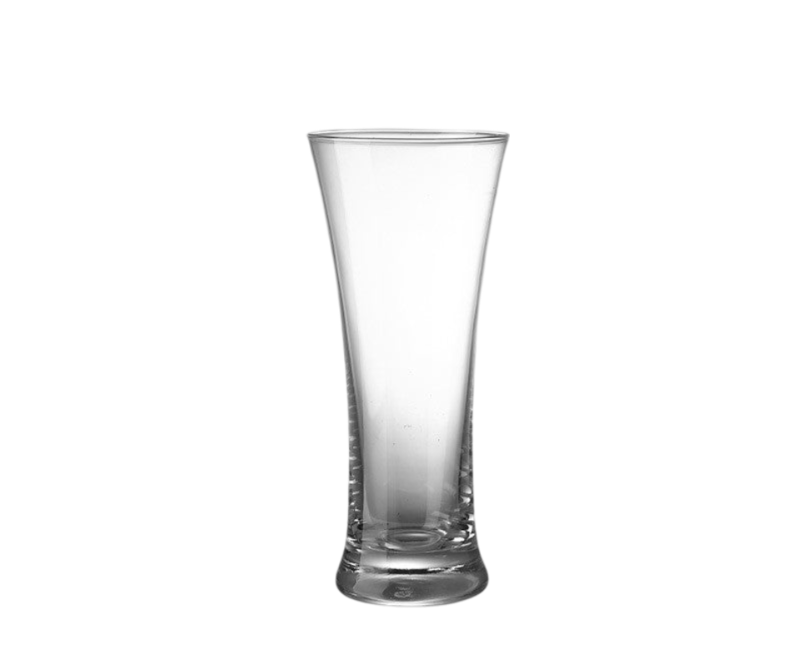 Curved Pint Beer Glass