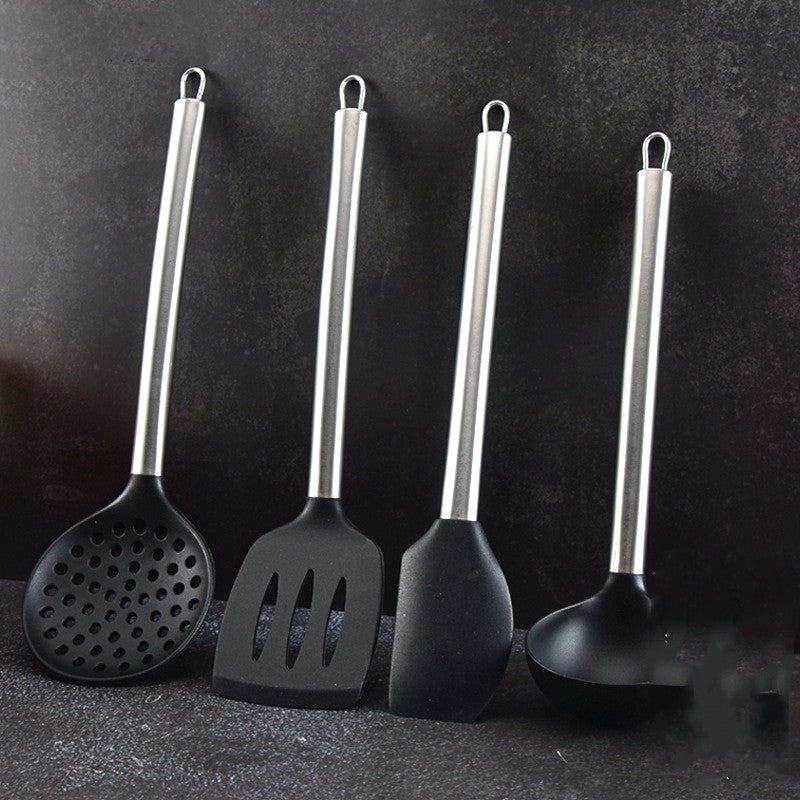 Juego de utensilios de cocina de acero inoxidable