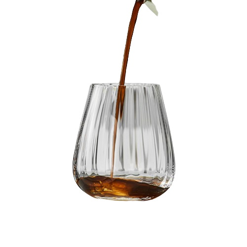Vidrio rayado vertical