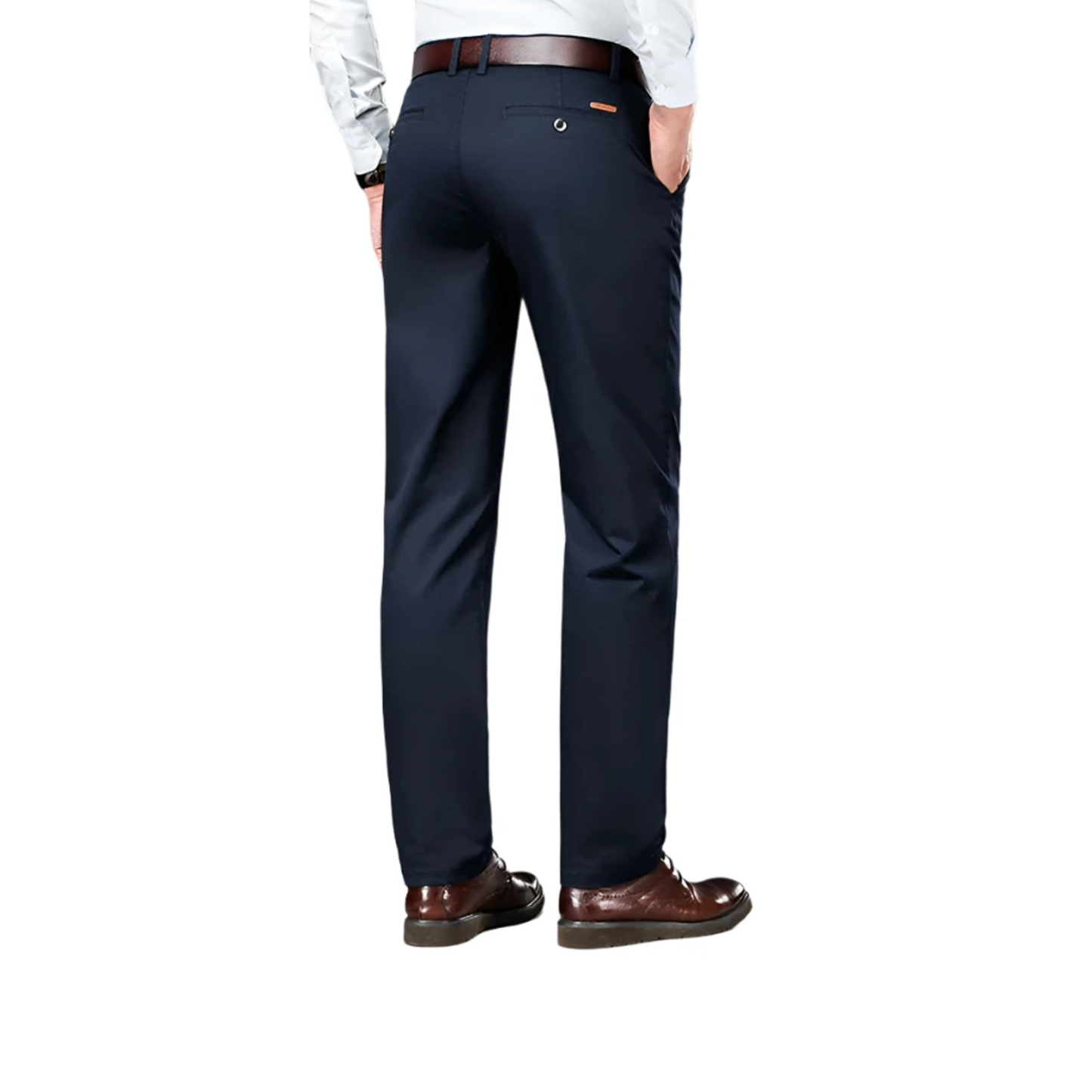 Navy Blue Work Suit Chinos