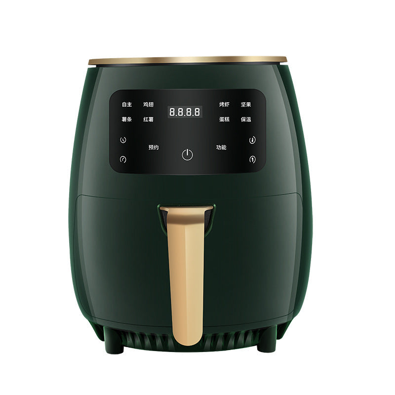 Friteuse à air à écran tactile en acier inoxydable
