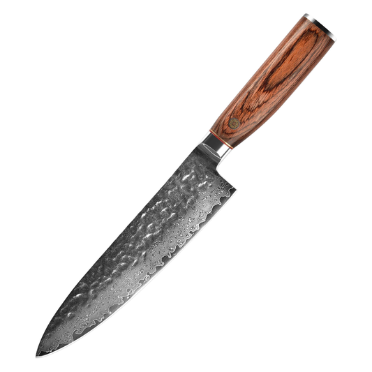 Japanese Style Damascus Steel Chefs Knife