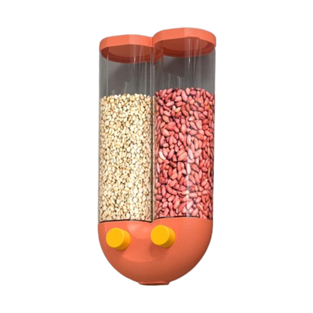 Orange Wall Grain Storage