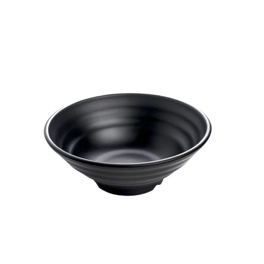 Black Melamine Udon Bowl